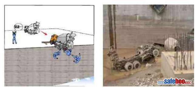 倒車(chē)失誤撞三人 落入江中亡四人