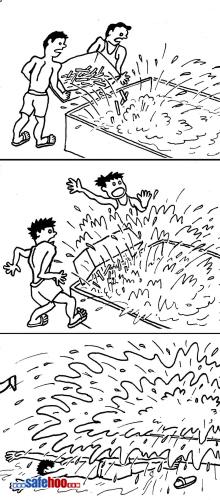 操作不當(dāng) 鹽酸溶液飛濺傷人