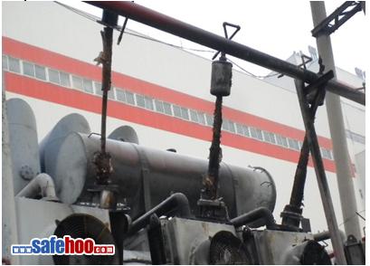 局部絕緣缺陷，主變套管燒損