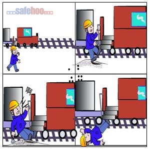 隱患加習(xí)慣、雙腿被軋斷