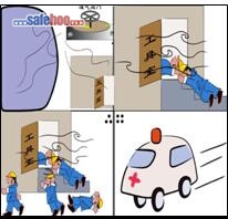 煤氣進入工具室、兩人中毒釀悲劇