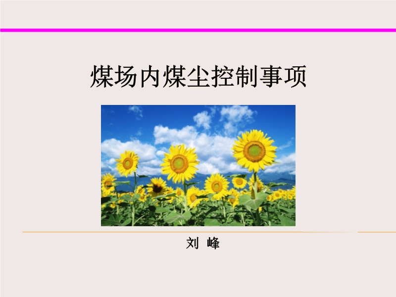 煤場內(nèi)煤塵控制事項(xiàng)