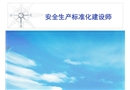 安全生產(chǎn)標(biāo)準(zhǔn)化建設(shè)師培訓(xùn)