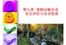 道路運(yùn)輸企業(yè)安全評價與安全檢查