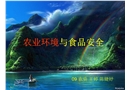 農(nóng)業(yè)環(huán)境污染與食品安全