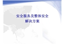 安全服務(wù)及整體安全解決方案