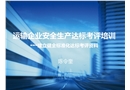 運輸企業(yè)安全生產達標考評培訓