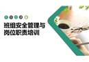 班組安全管理與崗位職責培訓(xùn)