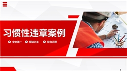 習(xí)慣性違章案例