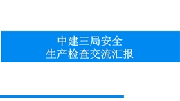 知名企業(yè)總平面三維策劃及安全生產(chǎn)檢查交流匯報(bào)