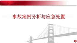 事故案例分析與應(yīng)急處置培訓(xùn)