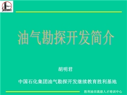 油田勘探開發(fā)工藝技術(shù)