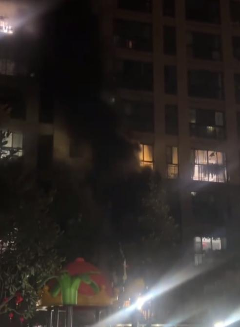 四川成都一小區(qū)發(fā)生火災(zāi) 致2傷