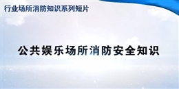 行業(yè)場所消防知識短片——公共娛樂場所