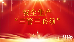 安全生產(chǎn)“三管三必須”