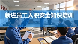 新進(jìn)員工入職安全知識(shí)培訓(xùn)
