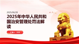 2025年中華人民共和國治安管理處罰法解讀