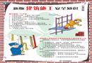 新版建筑施工安全知識(shí)宣教掛圖