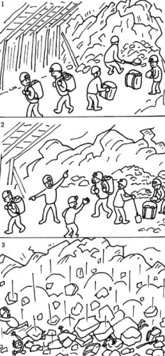 搶進(jìn)度冒險(xiǎn)作業(yè) 冒頂塌方砸死人