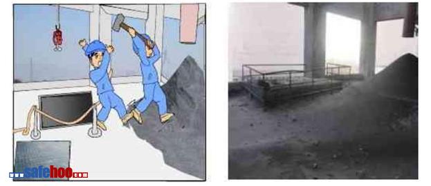 起吊孔無護(hù)欄 不慎墜落死亡