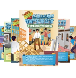 火災(zāi)發(fā)生時(shí)—是什么阻礙了逃生之路宣教掛圖