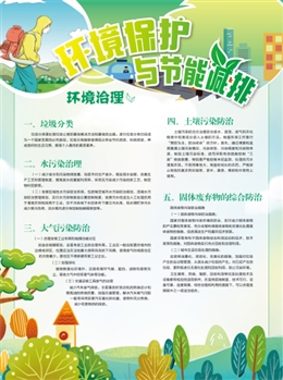 保護(hù)環(huán)境與節(jié)能減排